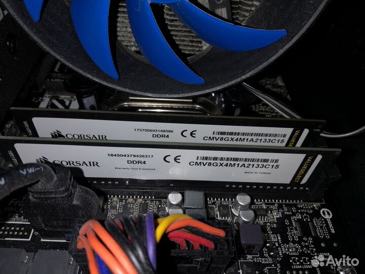 I7-7700 и ddr4 16gb + материнка b250m