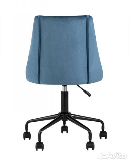 Кресло компьютерное Сиана велюр синий