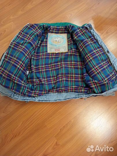 Джинсовая куртка из 90 х на рост 152-158