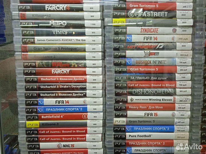 Игры PS3 PlayStation 3 большой выбор