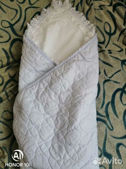 Конверт на выписку для мальчика весна