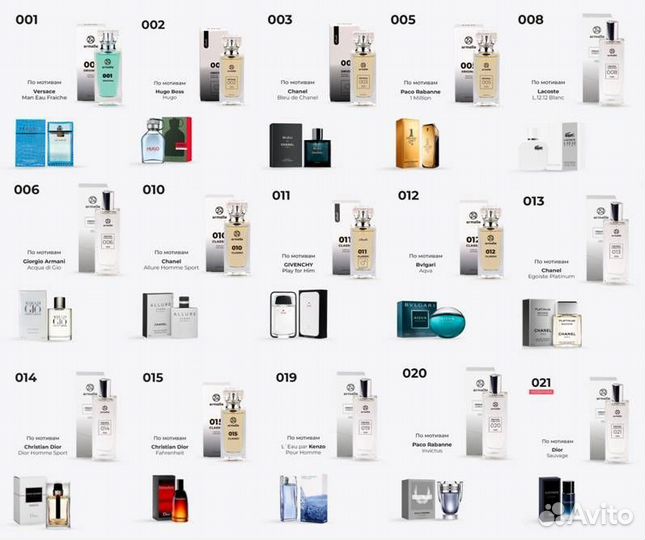 Духи Армель. В наличии и на заказ