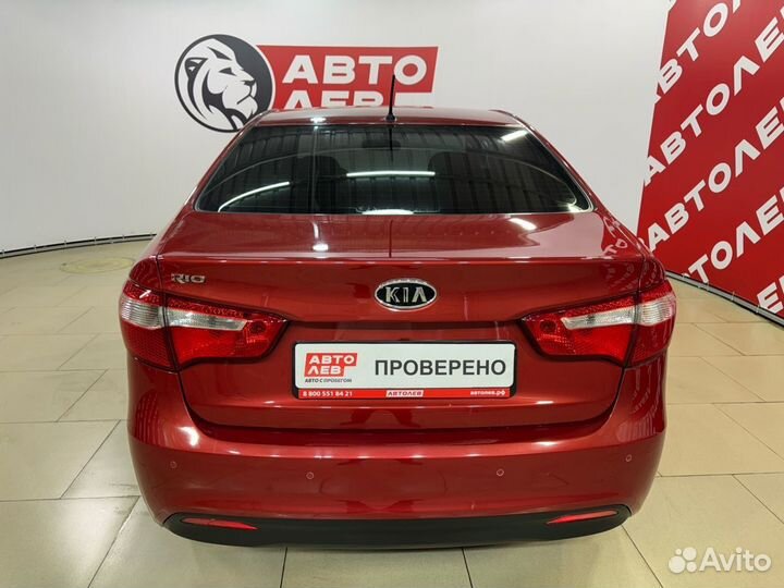 Kia Rio 1.6 AT, 2012, 133 657 км