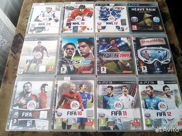 Диски с играми на PS3(лицензия)