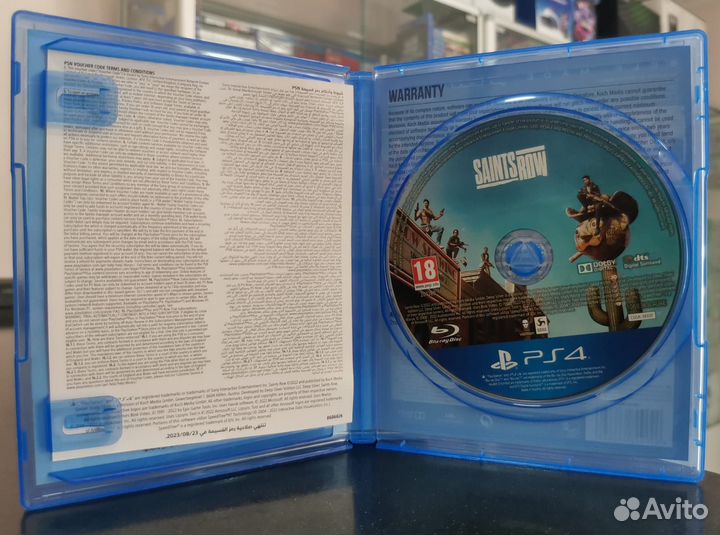 Saints Row PS4 (Б/У)