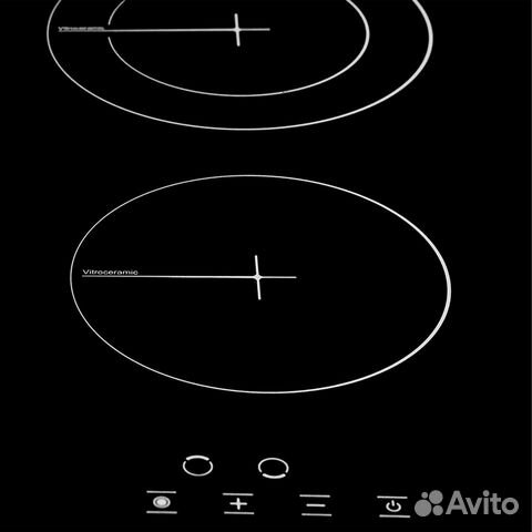 Стеклокерамическая варочная панель 30 см