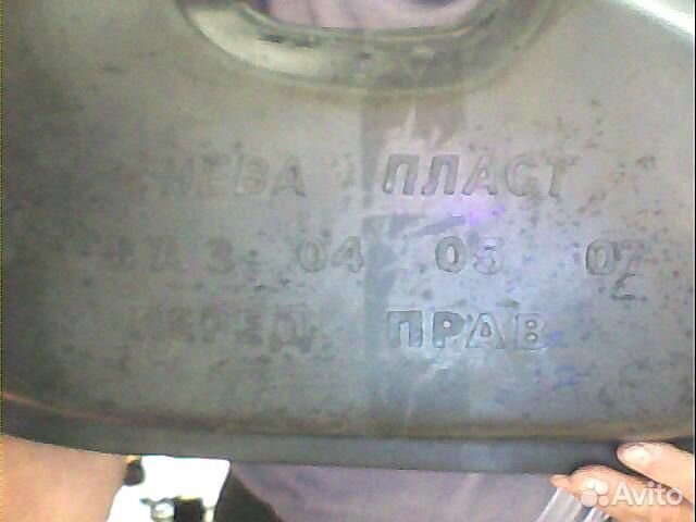 Защита пластиковая арок колес ваз 2107,04,05