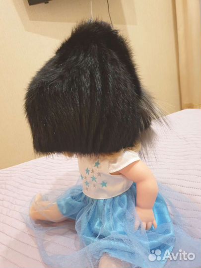 Шапка норковая женская