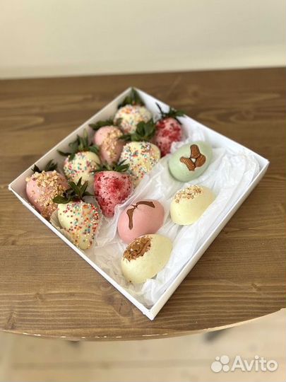 Клубника в шоколаде набор