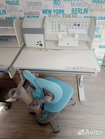 Растущая парта и кресло Меалюкс (Mealux)