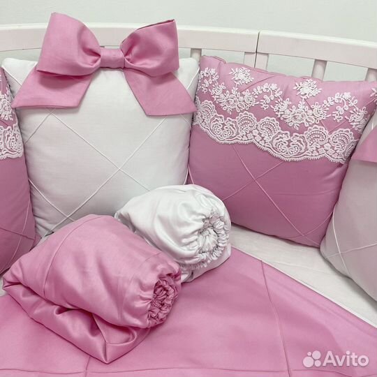 Бортики в кроватку новые