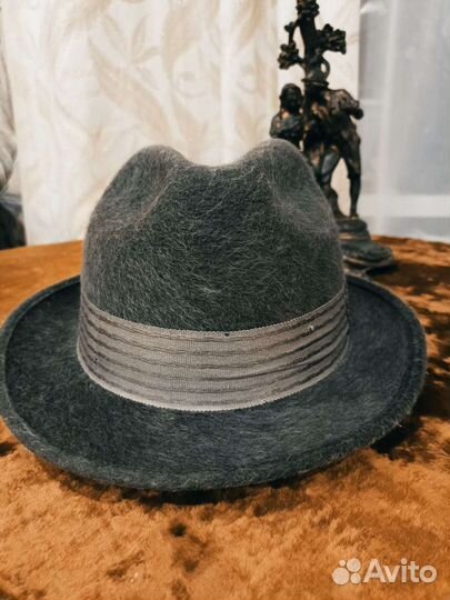 Шляпа фетровая мужская винтажная СССР