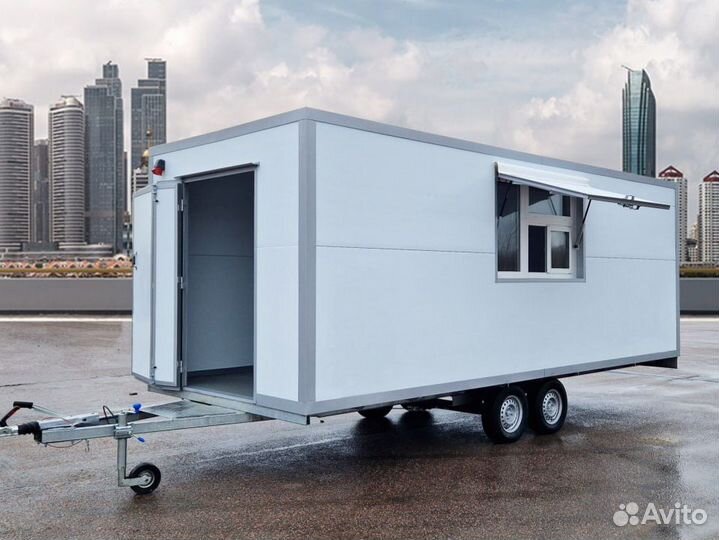 Мобильный офис, прицеп офис