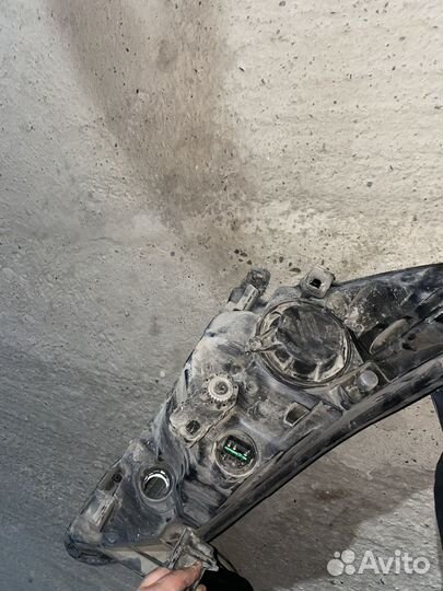 Левая фара на hyundai solaris 1