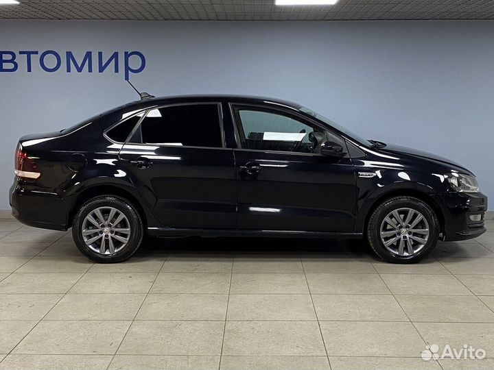 Volkswagen Polo 1.6 AT, 2019, 138 857 км