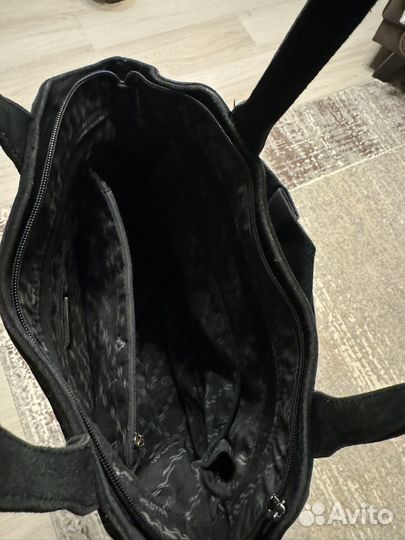 Сумка замшевая