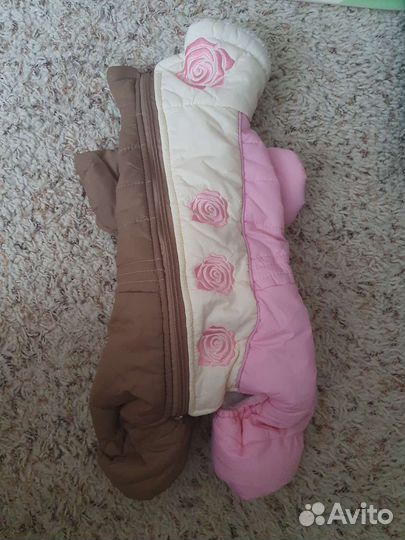 Зимний комбинезон для небольшой собаки