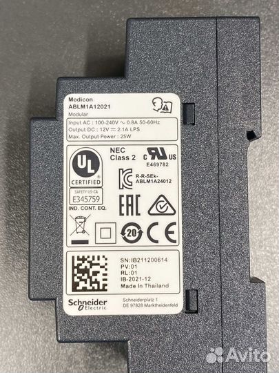 Schneider Electric ablm1A12021 новый, 1 шт