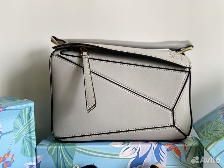 Сумка loewe puzzle натуральная кожа