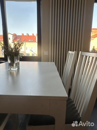 Стол кухнной + Стулья IKEA
