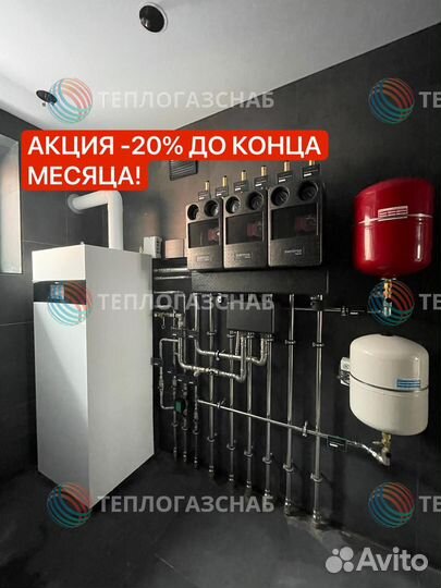 Монтаж отопления под ключ. Установка котлов