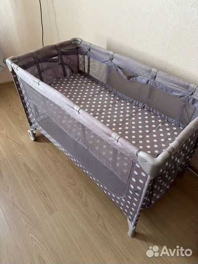 Манеж кровать happy baby