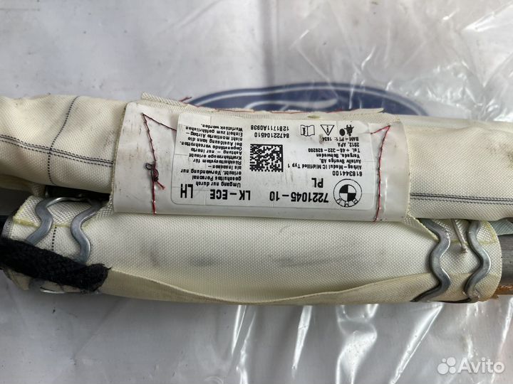 Шторка безопасности бмв Ф20