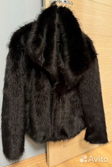 Искусственная шуба zara