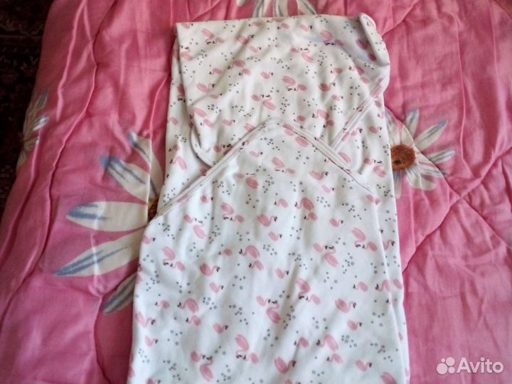 Комплект на выписку для девочки лето