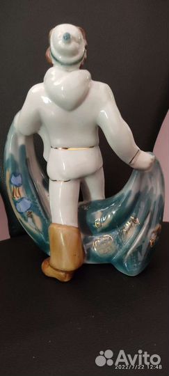 Фарфор рыбачок СССР