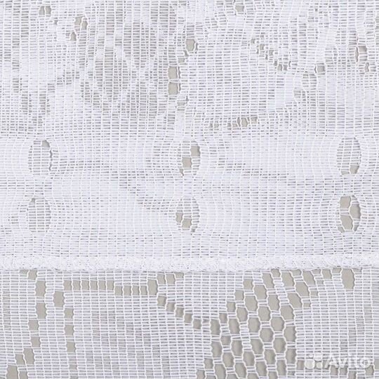 Штора-занавеска кружевная на кухню