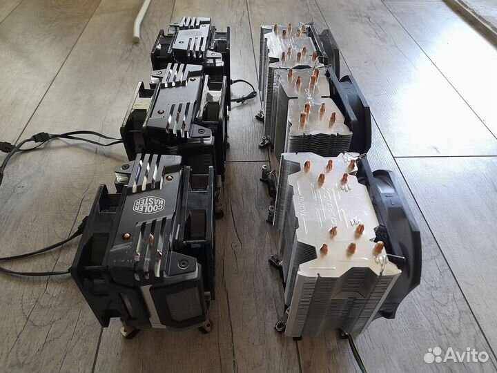 Кулер процессорный башенного типа на intel