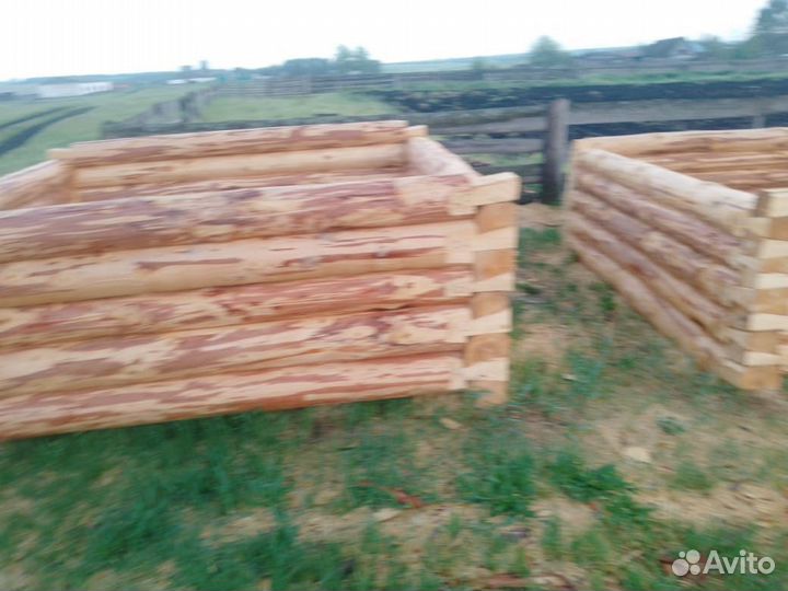 Сруб для бани 3х3 хвоя