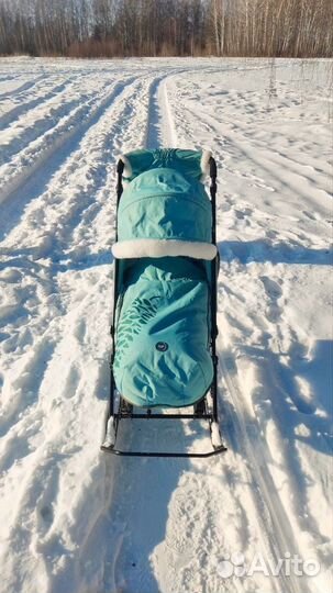 Детские санки коляска