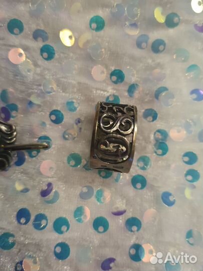 Два кулона и кольцо (серебро)