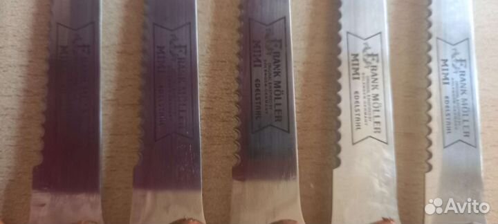 Набор ножей и вилок новый