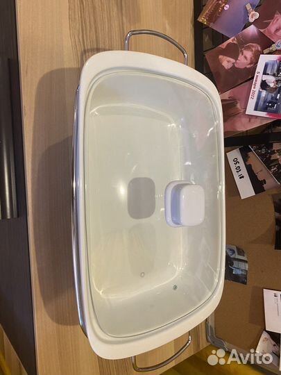 Мармит керамический со стеклянной крышкой