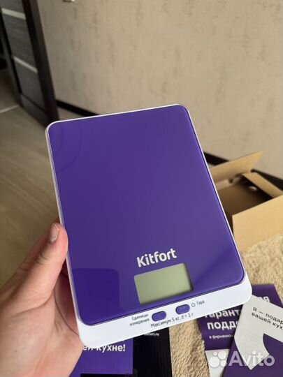 Весы кухонные kitfort
