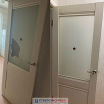 Замена стекла в двери/деревянной раме/стеклопакете, Москва