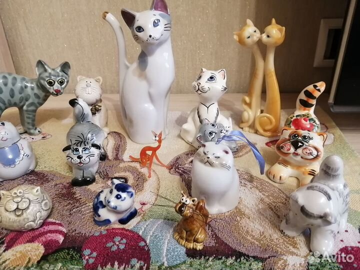 Фигурки котов и кошек часть 1