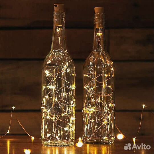 Гирлянда леска, роса все цвета, в наличии