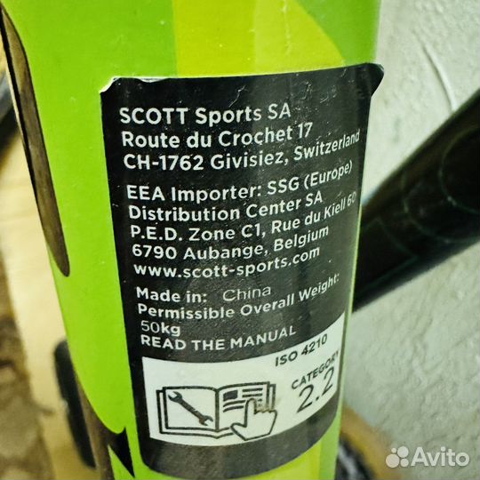 Подростковый велосипед Scott Scale JR 24 (2018)