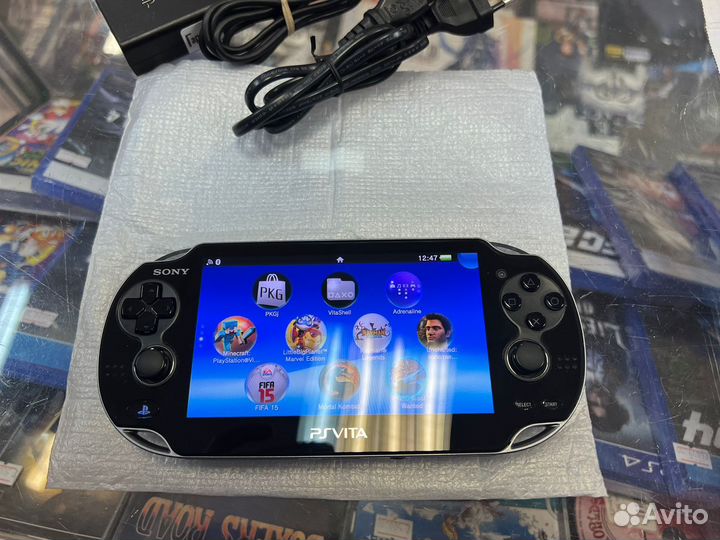 PS vita 32GB + игры