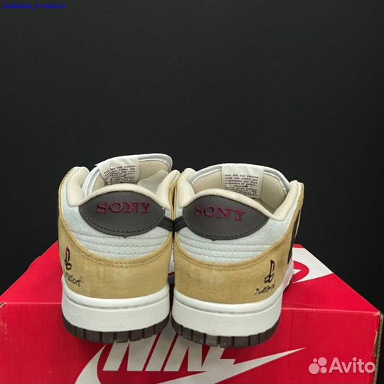 Кроссовки Nike SB Dunk x Travis Scott x Sony (Арт.20478)