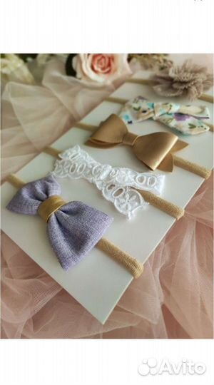 Повязки на голову для девочки