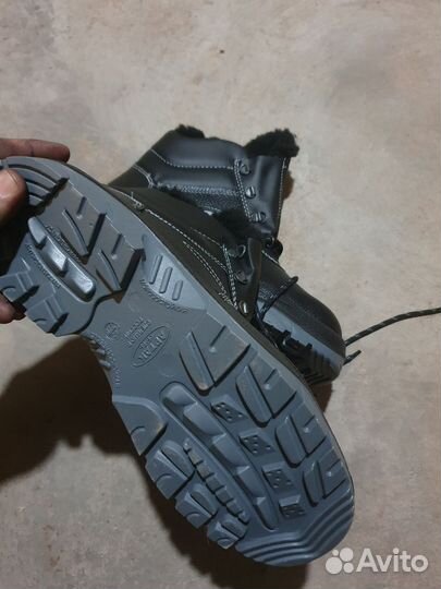 Ботинки кожа