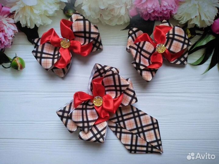 Школьный Галстук-бабочка, бантики