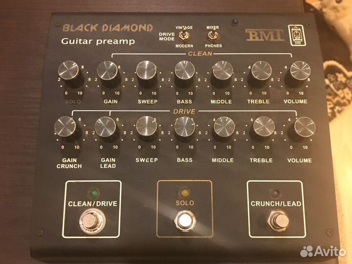 Ламповый гитарный преамп