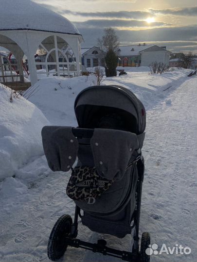Коляска 3 в 1 бу