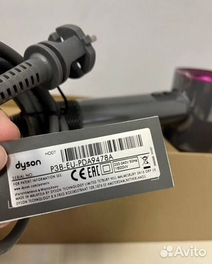 Фен dyson supersonic